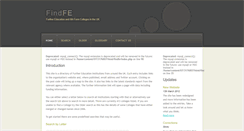 Desktop Screenshot of findfe.com